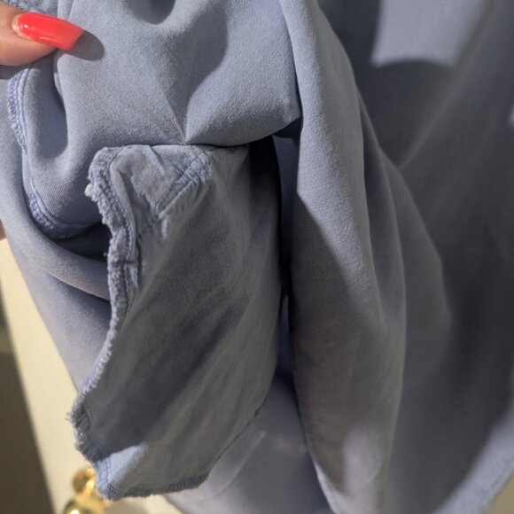 NEW Bella Dahl | Sleeveless A-Line Dress In Periwinkle Blue - Picture 7 of 9